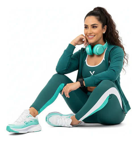 Tênis Feminino Olimp Vili Ace Academia Caminhada Treino Eva