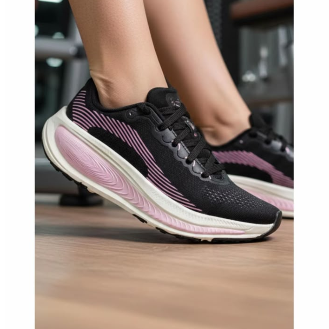 Mova Shoes - Tênis Esportivo Feminino Conforto Prolongado para Academia, Esporte e Corrida - Envio Imediato