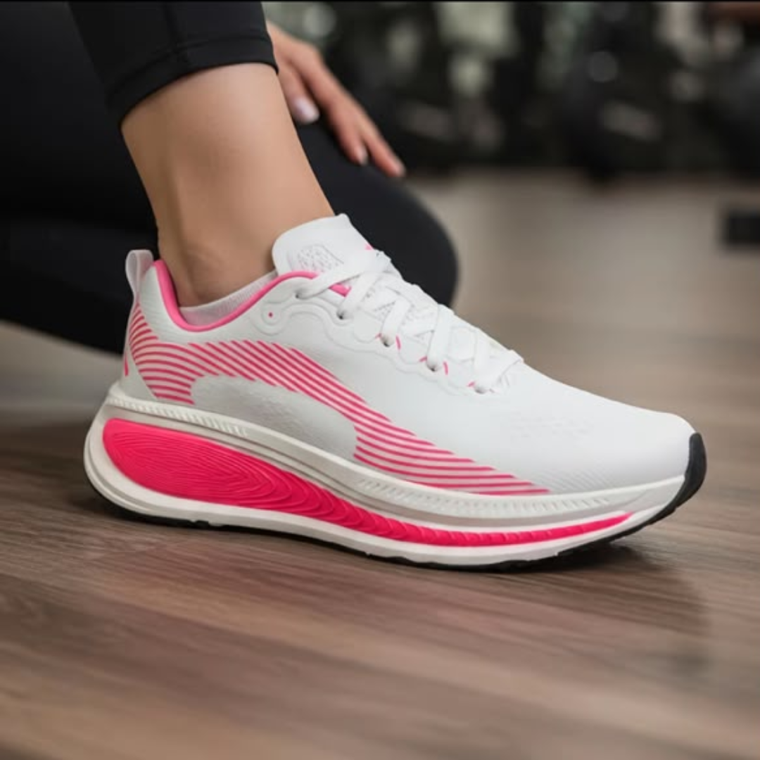 Mova Shoes - Tênis Esportivo Feminino Conforto Prolongado para Academia, Esporte e Corrida - Envio Imediato