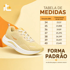 Tênis Fitness Academia Feminino Esportivo Caminhada Corrida